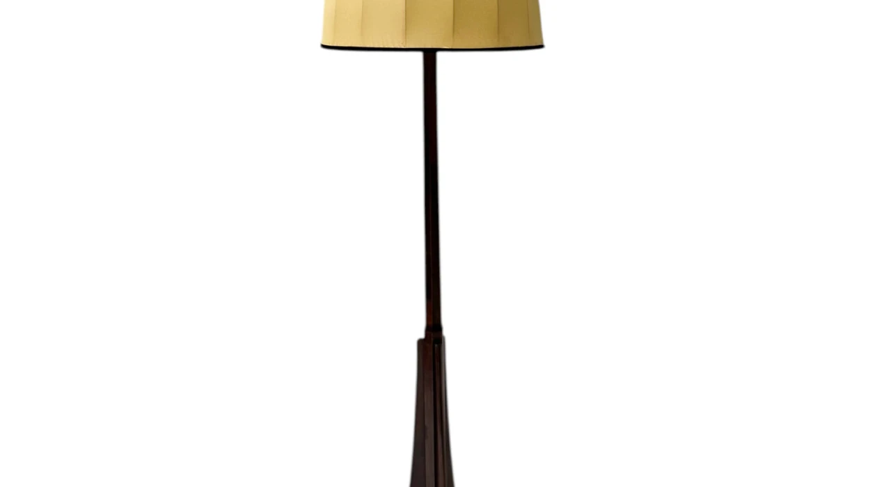 Art Deco Amsterdamse School Floor Lamp by C.H. Eckhart, 1920s